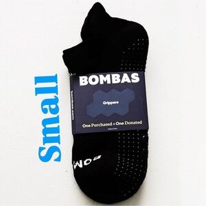 Bombas Women’s Gripper Ankle Socks Black Size S